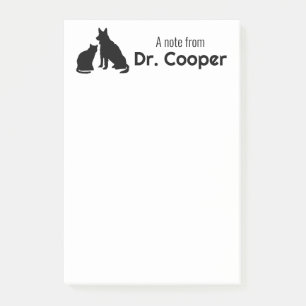 Bloco De Notas Negócios de animais personalizados