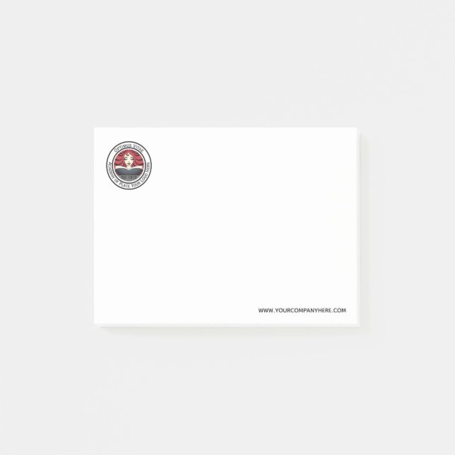 Bloco De Notas Negócios Personalizados (Frente)