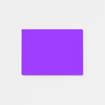 Neon Indigo Solid Color | Notas clássicas de Posto