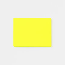 Neon Lemon Solid Color | Notas clássicas