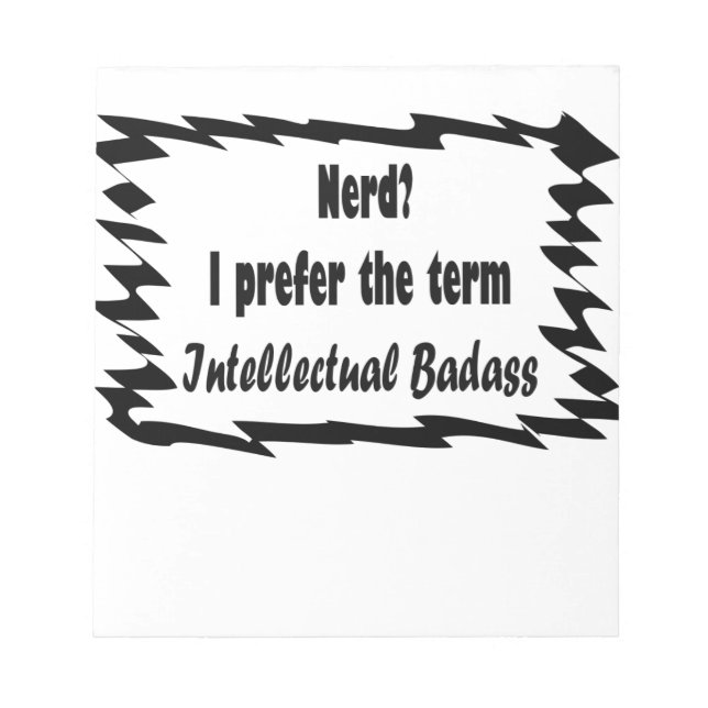 Bloco De Notas Nerd? (Frente)