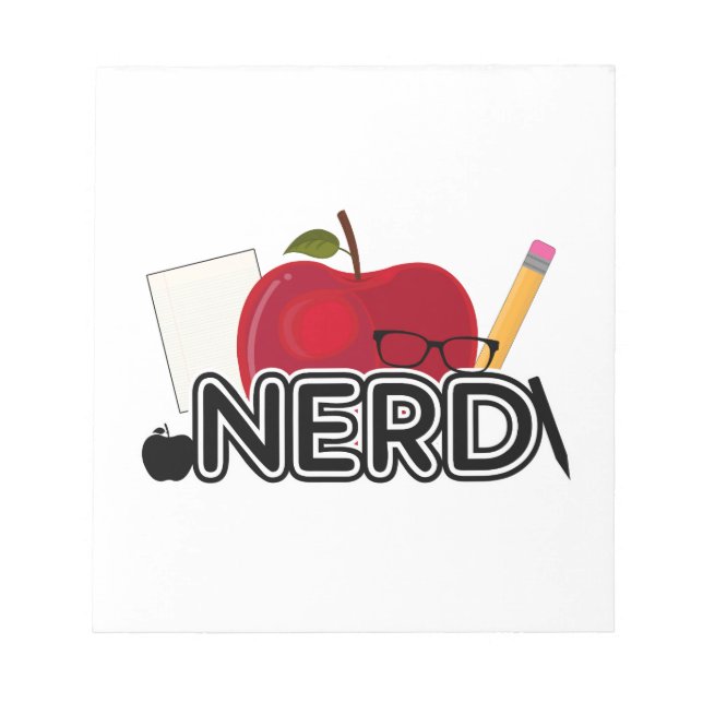 Bloco De Notas Nerd - Logotipo (Frente)