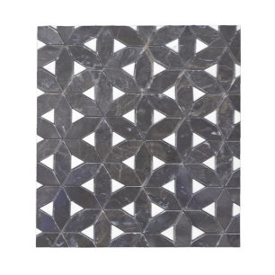 Bloco De Notas Nero Marquina - Latice Geométrico