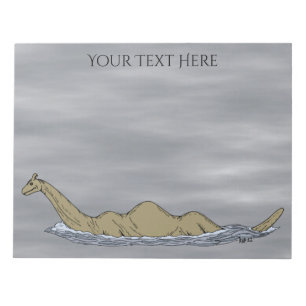 Bloco De Notas Nessie, o monstro do Ness Loch