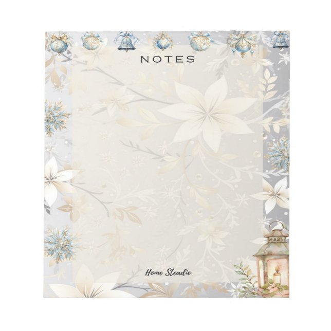 Bloco De Notas New Year, New Notes Blank Notepad (Frente)