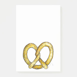 Bloco De Notas New York Salty Soft Pretzel Posta Notas