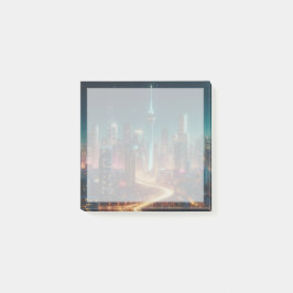 Bloco De Notas Night Cityscape Post-It Notes