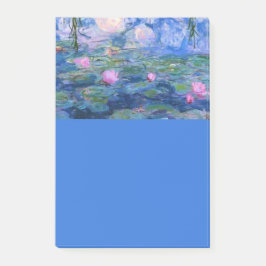 Bloco De Notas Ninféias de Monet