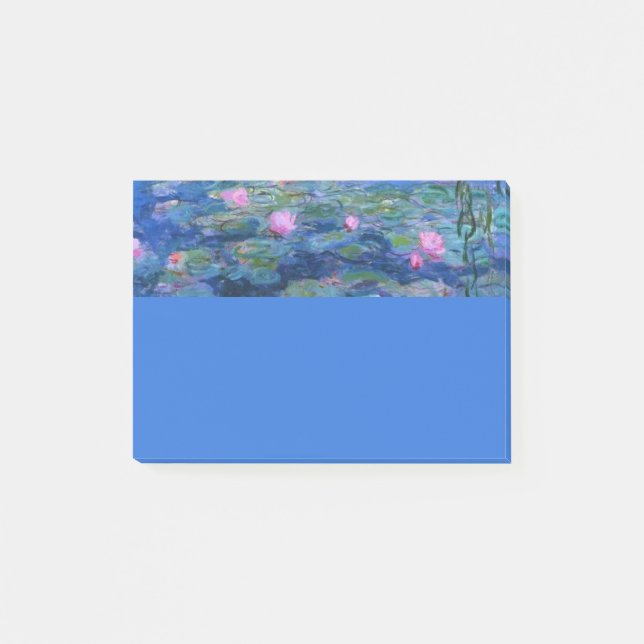 Bloco De Notas Ninféias de Monet (Frente)