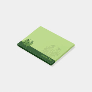Bloco De Notas Nó Celular Verde Caranguejo