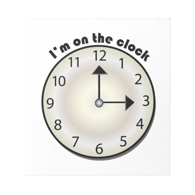 Bloco De Notas No relógio (Frente)