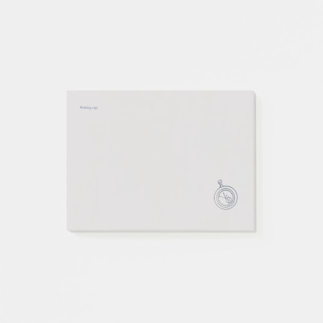 Bloco De Notas Nocturnal Study dark academia Pocket Watch    (Frente)