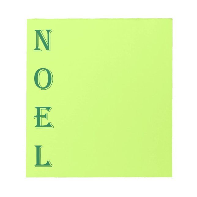 Bloco De Notas Noel Natal (Frente)