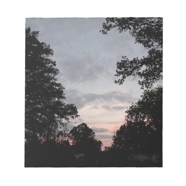 Bloco De Notas Noite de outono (Frente)