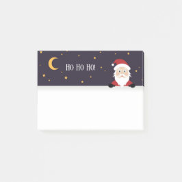 Bloco De Notas Noite de Véspera de Ano Novo Papai Noel diz Ho ho