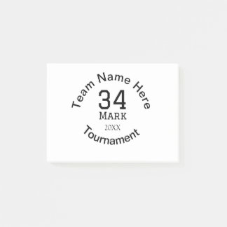 Bloco De Notas Nome da equipe aqui adicione nome e texto do ano d