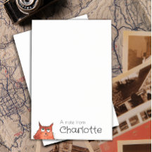 Nome de gato de desenho animado laranja fofo