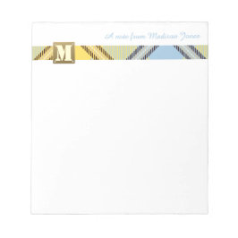 Bloco De Notas Nome de Script Profissional do Monograma Moderno T