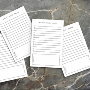 Bloco De Notas Nome do Adicionar Tarefas e Notas Diárias Práticas