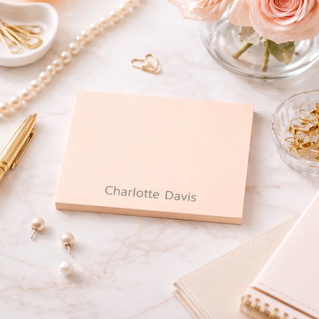 Bloco De Notas Nome do pêssego (Criador carregado)