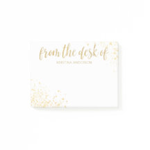 Nome Dourado moderno da mesa