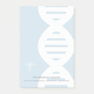 Bloco De Notas Nome personalizado costa do ADN dos geneticista