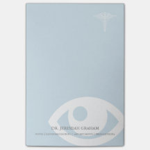 Nome personalizado do especialista de olho do