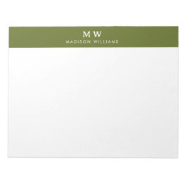 Bloco De Notas Nome Personalizado Material Comercial Profissional