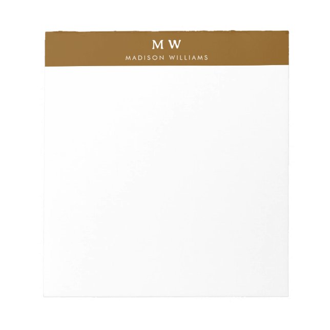 Bloco De Notas Nome Personalizado Material Comercial Profissional (Frente)