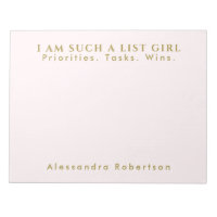 Nome Personalizado Monograma Pastel Rosa Dourado M