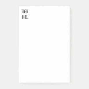 Bloco De Notas Normal moderno e minimalista profissional