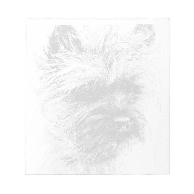 Bloco De Notas Norwich Terrier (Frente)