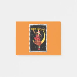 Bloco De Notas Nostalgia Halloween Boa Bruxa e seu Gato