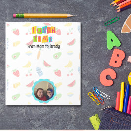 Bloco De Notas Nota de amor personalizada da lanchbox de fotos