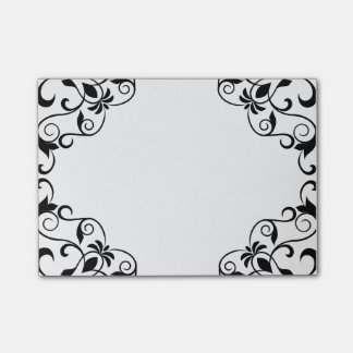 Bloco De Notas Nota de post-it à moda