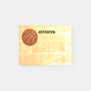 Bloco De Notas nota de post-it feita sob encomenda do basquetebol