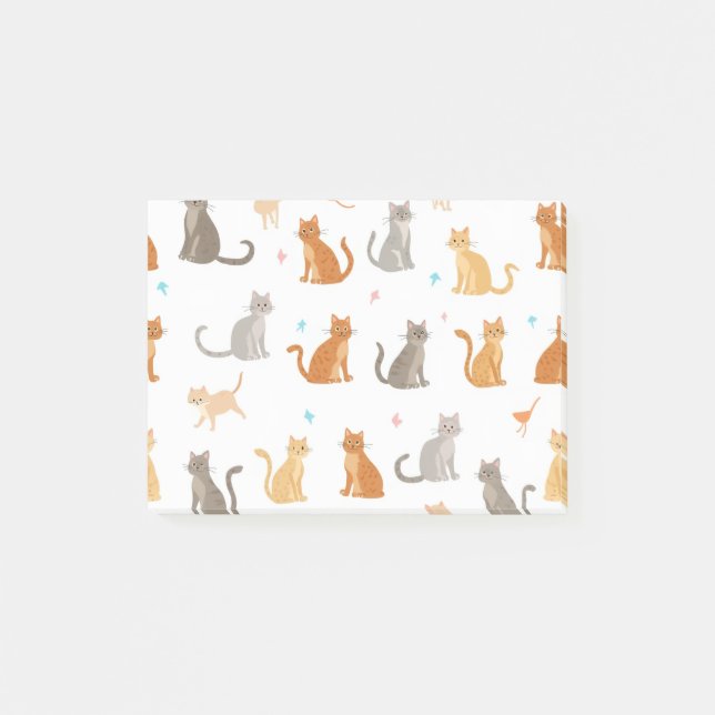 Bloco De Notas Nota de Posto Cat (Frente)