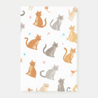 Bloco De Notas nota de Posto de gato