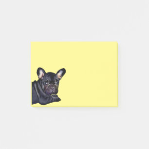 Bloco De Notas Nota para Posto do Bulldog Francês