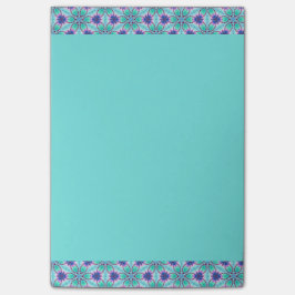 Bloco De Notas Nota pegajosa Jeweled do Fractal