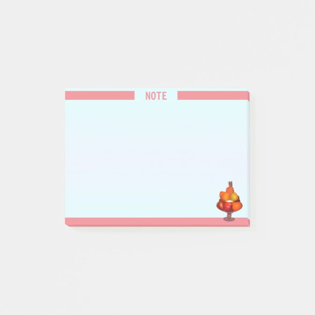 Bloco De Notas Nota Personalizada (Frente)