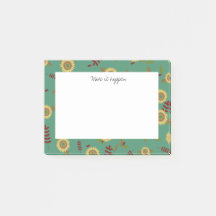 Nota personalizada de Posto Girassol, faça acontec