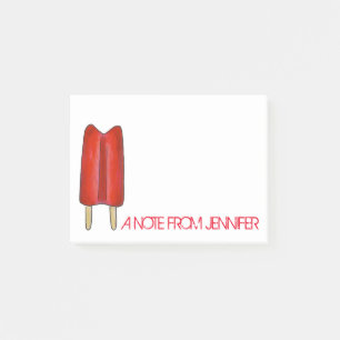 Bloco De Notas Nota Personalizada Pop Vermelho Gêmeo Vermelho Pos