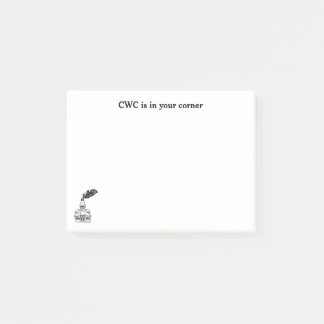 Bloco De Notas Notas Adesivas CWC
