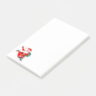 Bloco De Notas Notas Adesivas de Natal Papai Noel com Presentes
