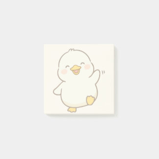 Bloco De Notas Notas adesivas de pato