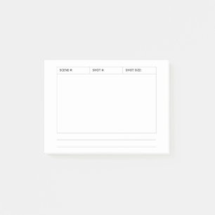 Bloco De Notas Notas adesivas de storyboard