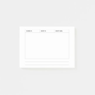 Bloco De Notas Notas adesivas de storyboard