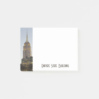 Bloco De Notas Notas adesivas do Empire State Building de NYC
