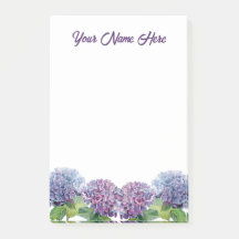 Notas Adesivas Florais Personalizadas para Present